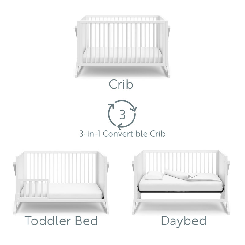 Storkcraft Equinox 3in1 Convertible Crib & Reviews Wayfair